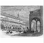 palazzo della ragione e piazza delle erbe 1860 (Adriano Danieli)